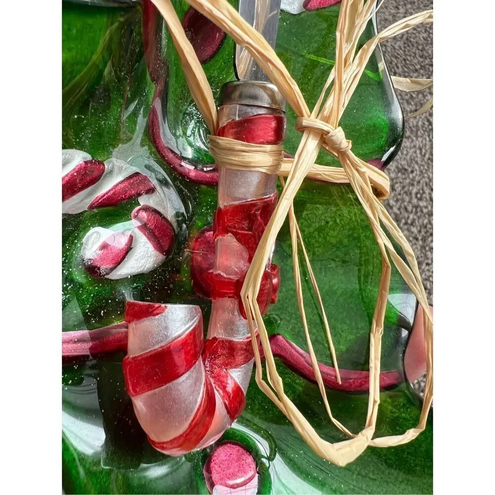 Christmas Tree Cheese Plate & Knife